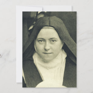 Cartes Pour Fêtes Annuelles Saint Thérèse de l'Enfant Jésus et la Sainte Face