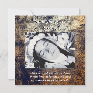 Cartes Pour Fêtes Annuelles Saint-Thérèse de Lisieux