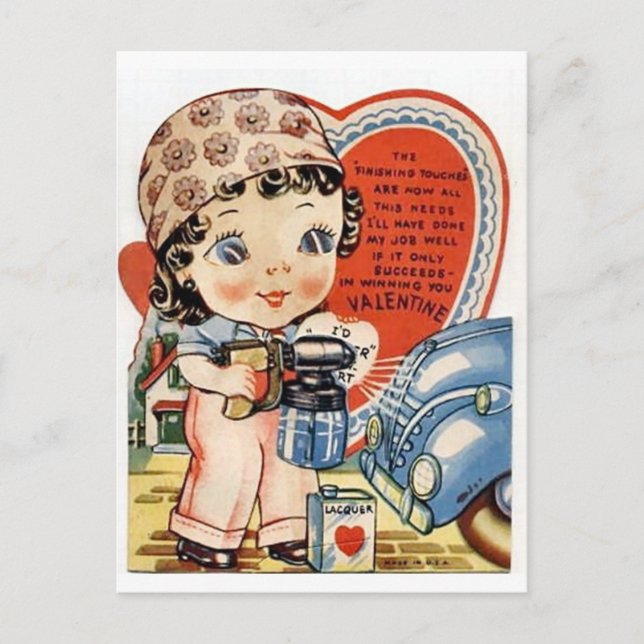 Cartes Pour Fêtes Annuelles Saint Valentin (Devant)