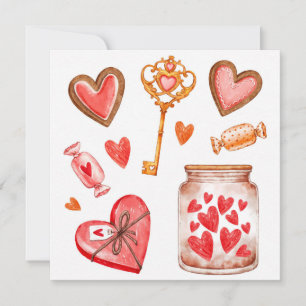 Cartes Pour Fêtes Annuelles Saint Valentin
