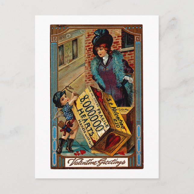 Cartes Pour Fêtes Annuelles Saint-Valentin (Devant)