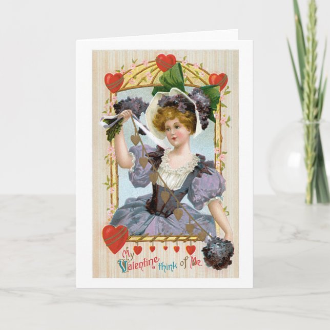 Cartes Pour Fêtes Annuelles Saint Valentin (Devant)