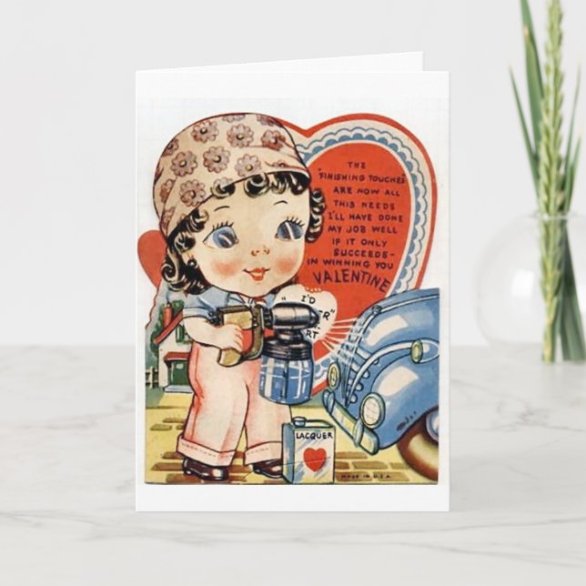 Cartes Pour Fêtes Annuelles Saint Valentin (Devant)