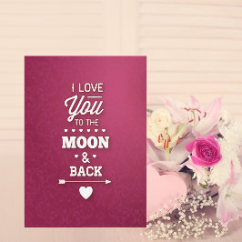 Cartes Pour Fêtes Annuelles Saint-Valentin Abstrait de Bourgogne