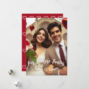 Cartes Pour Fêtes Annuelles Saint Valentin Coeurs bonbons Personnalisé Photo E