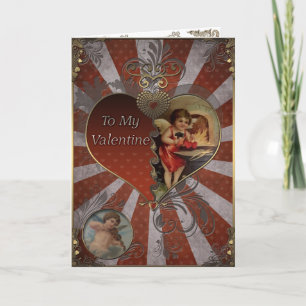 Cartes Pour Fêtes Annuelles Saint-Valentin - Coeurs de forgeron cupides.