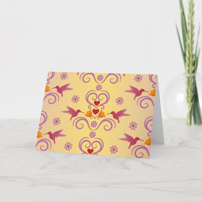 Cartes Pour Fêtes Annuelles Saint Valentin Coeurs Et Coeurs (Devant)