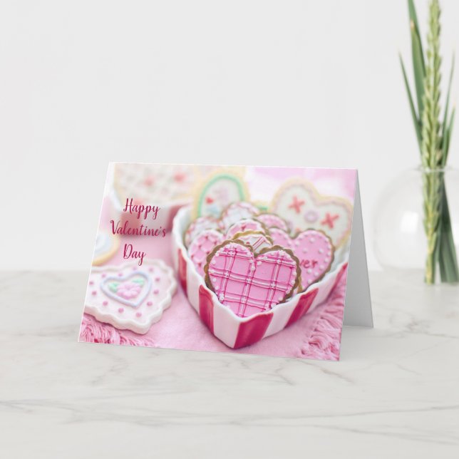 Cartes Pour Fêtes Annuelles Saint-Valentin - Coeurs - Personnaliser (Devant)
