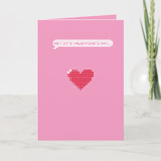 Cartes Pour Fêtes Annuelles Saint-Valentin de Gamer - je ferai une pause mon