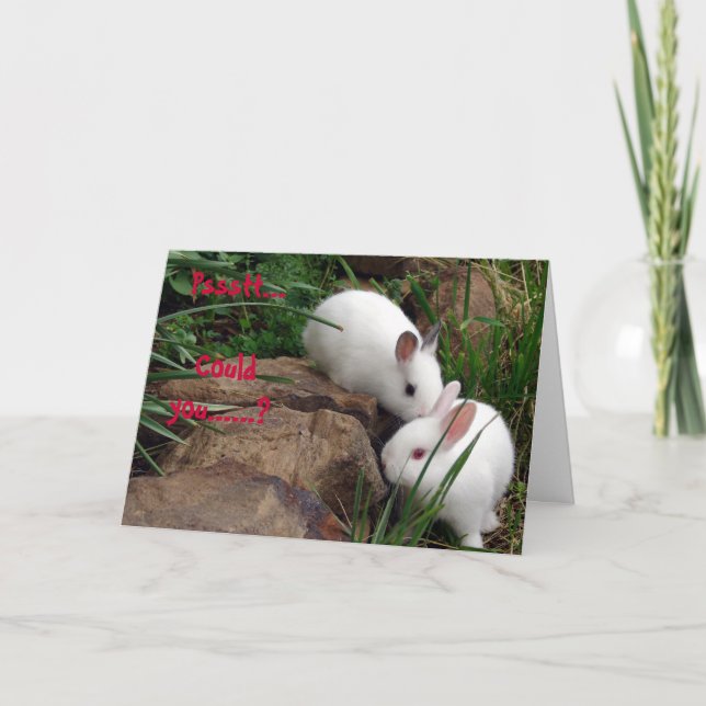 Cartes Pour Fêtes Annuelles Saint-Valentin de houblon (Devant)