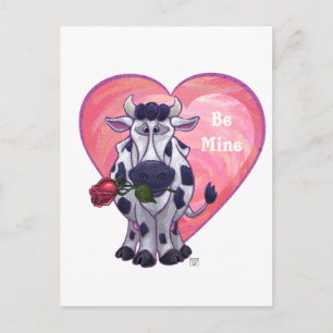 Cartes Pour Fêtes Annuelles Saint Valentin de la vache