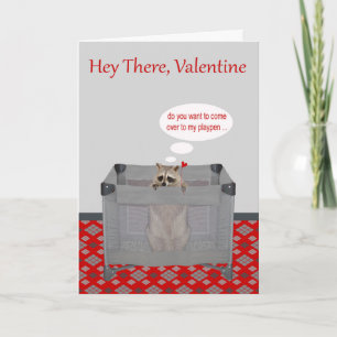 Cartes Pour Fêtes Annuelles Saint Valentin, humour adulte, romance,