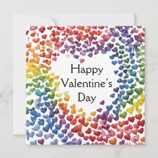 Cartes Pour Fêtes Annuelles Saint-Valentin LGBTQ Fierté Généré par l'IA
