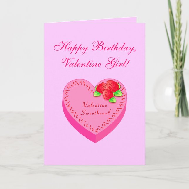 Cartes Pour Fêtes Annuelles Saint Valentin : Père, Mère à Fille (Devant)