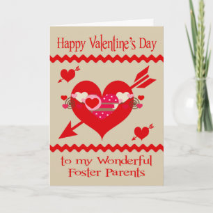 Cartes Pour Fêtes Annuelles Saint Valentin pour encourager les parents