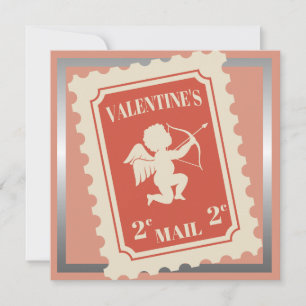 Cartes Pour Fêtes Annuelles Saint Valentin Romantique 0.2 cent cupidé Timbre