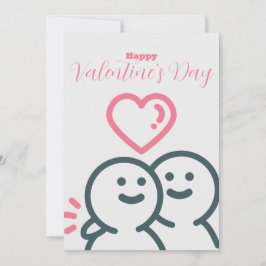 Cartes Pour Fêtes Annuelles Saint-Valentin Roundhead