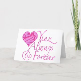 Cartes Pour Fêtes Annuelles Saint-Valentin YINZ PITTSBURGH