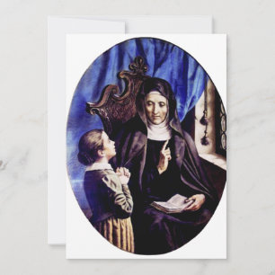 Cartes Pour Fêtes Annuelles Sainte Angèle Merici Patronne des Éducateurs et