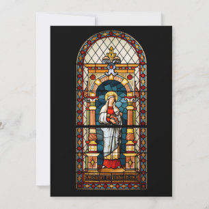 Cartes Pour Fêtes Annuelles Sainte Élisabeth de Hongrie Art Médiéval de Presti