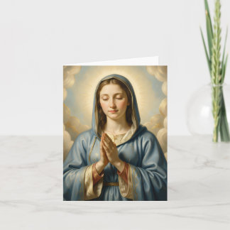 Cartes Pour Fêtes Annuelles Sainte Mère de Dieu - Amour divin et protection