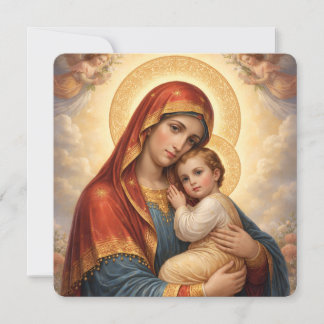 Cartes Pour Fêtes Annuelles Sainte Mère de Dieu – Amour Divin & Protection´11