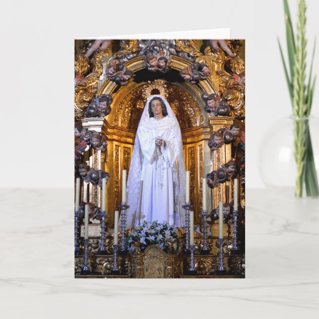 Cartes Pour Fêtes Annuelles Sainte Mère Marie, Salamanque (Devant)