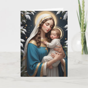 Cartes Pour Fêtes Annuelles Sainte Vierge Marie Traditionnelle Catholique