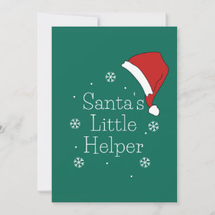 Cartes Pour Fêtes Annuelles Saison de vacances, Joyeux Noël, Père Noël Little