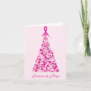 Cartes Pour Fêtes Annuelles Saison d'espoir - cancer du sein