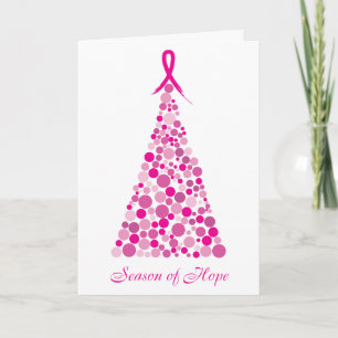 Cartes Pour Fêtes Annuelles Saison d'espoir - cancer du sein