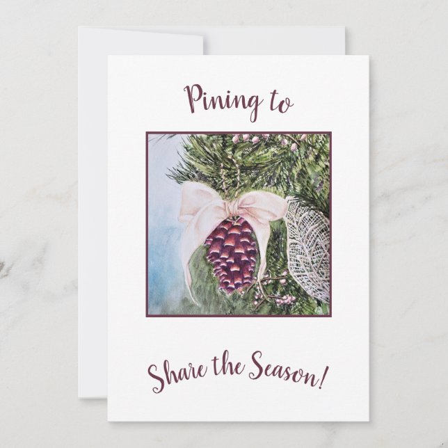 Cartes Pour Fêtes Annuelles Saison Noël (Devant)