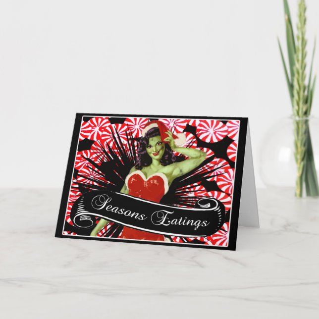 Cartes Pour Fêtes Annuelles Saisons Eatings (Devant)