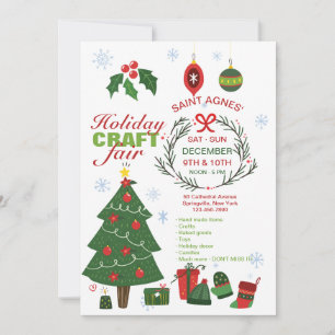 Cartes Pour Fêtes Annuelles Salon de l'artisanat