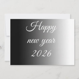 Cartes Pour Fêtes Annuelles Salutation calme en nouvelle année 