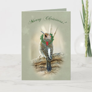 Cartes Pour Fêtes Annuelles Salutation de Joyeux Noël - clignotement du nord