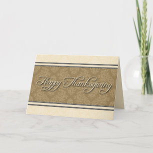 Cartes Pour Fêtes Annuelles Salutation de Noël de Thanksgiving