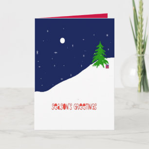 Cartes Pour Fêtes Annuelles Salutation de saison