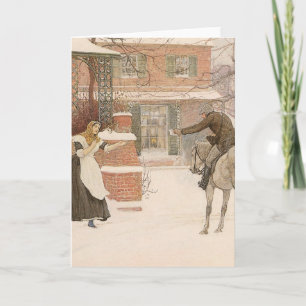 Cartes Pour Fêtes Annuelles Salutation du facteur par Robert Walker Macbeth