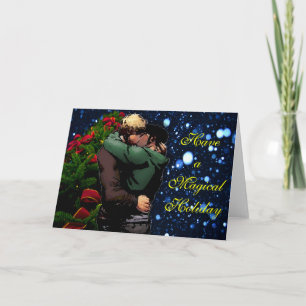 Cartes Pour Fêtes Annuelles Salutation gay magique