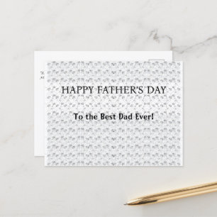 Cartes Pour Fêtes Annuelles Salutation personnalisée pour papa, grand-père ou