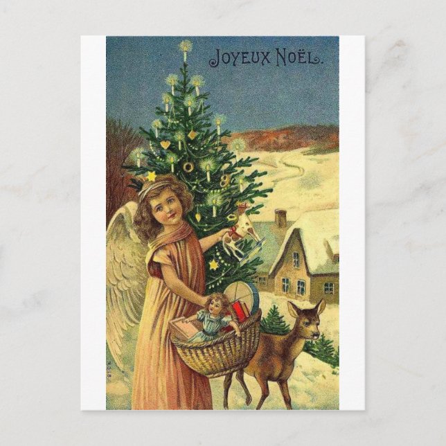 CARTES POUR FÊTES ANNUELLES SALUTATIONS ASSORTIES DE NOËL D'INTERNATIONS (Devant)