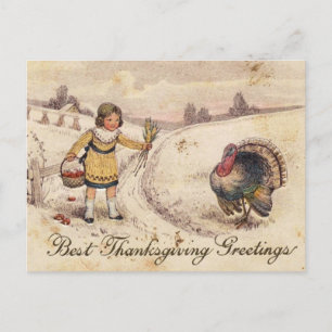 Cartes Pour Fêtes Annuelles Salutations bons thanksgivings
