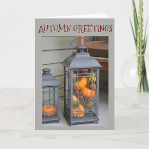 CARTES POUR FÊTES ANNUELLES ***SALUTATIONS D'AUTOMNE*** POUR TOUT "JOUR FÉRIÉ