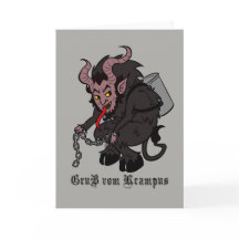Salutations de Krampus en Brown