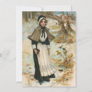 Cartes Pour Fêtes Annuelles Salutations de la journée d'action de grâces avec