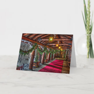 Cartes Pour Fêtes Annuelles Salutations de l'hôtel d'Ahwahnee