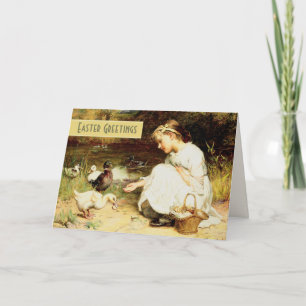Cartes Pour Fêtes Annuelles Salutations de Pâques.Carte de Pâques personnalisé