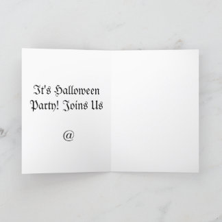 Cartes Pour Fêtes Annuelles Salutations d'Halloween 03