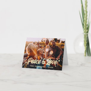 Cartes Pour Fêtes Annuelles Salutations étoilées modernes simples et ludiques 